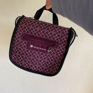 Used makeup travel bag